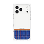 プレミアムスクエアケース［ CASEPLAY Tartan Check - Blue ］
