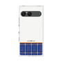 プレミアムスクエアケース［ CASEPLAY Tartan Check - Blue ］