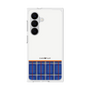 プレミアムスクエアケース［ CASEPLAY Tartan Check - Blue ］