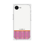 プレミアムスクエアケース［ CASEPLAY Tartan Check - Pink ］