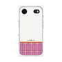 プレミアムスクエアケース［ CASEPLAY Tartan Check - Pink ］