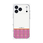 プレミアムスクエアケース［ CASEPLAY Tartan Check - Pink ］