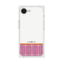 プレミアムスクエアケース［ CASEPLAY Tartan Check - Pink ］