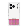 プレミアムスクエアケース［ CASEPLAY Tartan Check - Pink ］