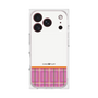 プレミアムスクエアケース［ CASEPLAY Tartan Check - Pink ］