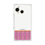 プレミアムスクエアケース［ CASEPLAY Tartan Check - Pink ］