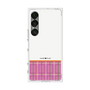 プレミアムスクエアケース［ CASEPLAY Tartan Check - Pink ］