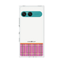 プレミアムスクエアケース［ CASEPLAY Tartan Check - Pink ］