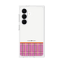 プレミアムスクエアケース［ CASEPLAY Tartan Check - Pink ］