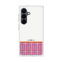 プレミアムスクエアケース［ CASEPLAY Tartan Check - Pink ］