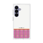 プレミアムスクエアケース［ CASEPLAY Tartan Check - Pink ］