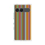 プレミアムスクエアケース［ Colorful Stripe ］