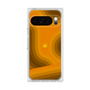 プレミアムスクエアケース［ CASEPLAY Winding Pattern - Orange ］