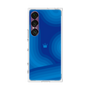 プレミアムスクエアケース［ CASEPLAY Winding Pattern - Blue ］