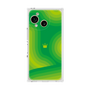 プレミアムスクエアケース［ CASEPLAY Winding Pattern - Green ］