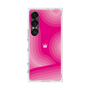 プレミアムスクエアケース［ CASEPLAY Winding Pattern - Pink ］
