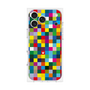 プレミアムスクエアケース［ CASEPLAY Rainbow Check ］