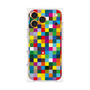 プレミアムスクエアケース［ CASEPLAY Rainbow Check ］