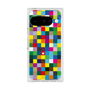 プレミアムスクエアケース［ CASEPLAY Rainbow Check ］