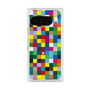 プレミアムスクエアケース［ CASEPLAY Rainbow Check ］