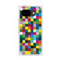 プレミアムスクエアケース［ CASEPLAY Rainbow Check ］