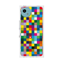 プレミアムスクエアケース［ CASEPLAY Rainbow Check ］