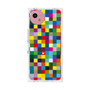 プレミアムスクエアケース［ CASEPLAY Rainbow Check ］