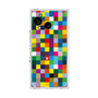 プレミアムスクエアケース［ CASEPLAY Rainbow Check ］