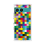 プレミアムスクエアケース［ CASEPLAY Rainbow Check ］