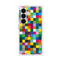 プレミアムスクエアケース［ CASEPLAY Rainbow Check ］