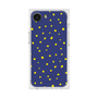 プレミアムスクエアケース［ Drawing Dot - Navy ］
