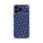 プレミアムスクエアケース［ Drawing Dot - Navy ］