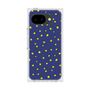 プレミアムスクエアケース［ Drawing Dot - Navy ］