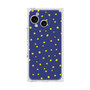 プレミアムスクエアケース［ Drawing Dot - Navy ］