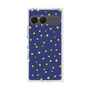 プレミアムスクエアケース［ Drawing Dot - Navy ］
