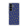 プレミアムスクエアケース［ Drawing Dot - Navy ］