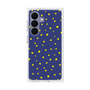 プレミアムスクエアケース［ Drawing Dot - Navy ］