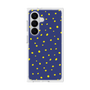 プレミアムスクエアケース［ Drawing Dot - Navy ］