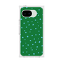 プレミアムスクエアケース［ Drawing Dot - Green ］