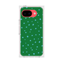 プレミアムスクエアケース［ Drawing Dot - Green ］