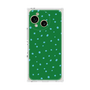 プレミアムスクエアケース［ Drawing Dot - Green ］