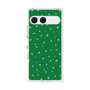 プレミアムスクエアケース［ Drawing Dot - Green ］