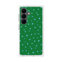 プレミアムスクエアケース［ Drawing Dot - Green ］