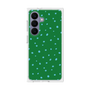 プレミアムスクエアケース［ Drawing Dot - Green ］