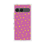 プレミアムスクエアケース［ Drawing Dot - Pink ］