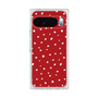 プレミアムスクエアケース［ Drawing Dot - Red ］