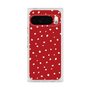 プレミアムスクエアケース［ Drawing Dot - Red ］