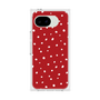 プレミアムスクエアケース［ Drawing Dot - Red ］