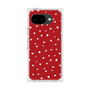 プレミアムスクエアケース［ Drawing Dot - Red ］