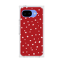 プレミアムスクエアケース［ Drawing Dot - Red ］